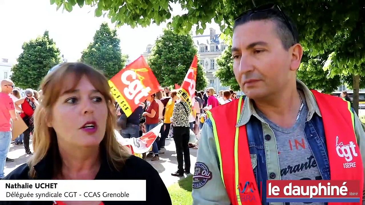 Le personnel des crèches en grève à Grenoble