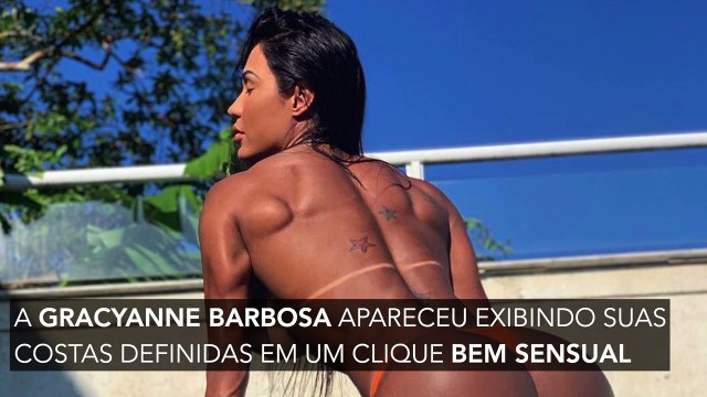 Gracyanne Barbosa posta foto de biquíni e um detalhe chama a atenção da internet