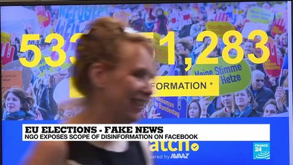 EU Elections - Fake News : NGO exposes scope of disinformation on Facebook