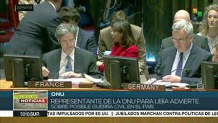 ONU: representante para Libia advierte sobre posible guerra civil
