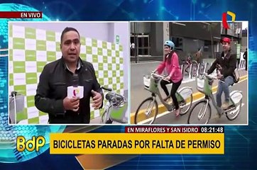 CityBike Lima preocupada por retraso en servicio público de bicicletas