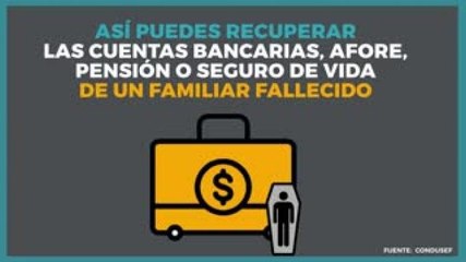 Negocios | Así puedes recuperar los recursos de un familiar fallecido