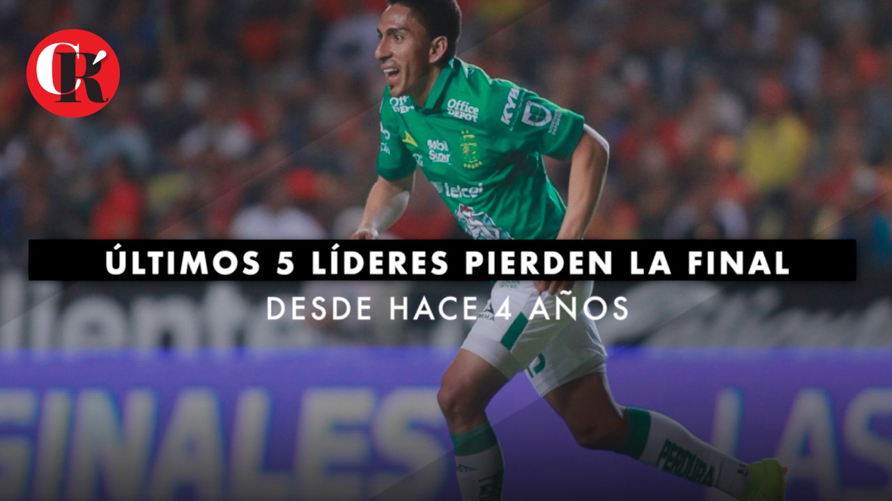 Últimos 5 Líderes pierden la Final desde hace 4 años