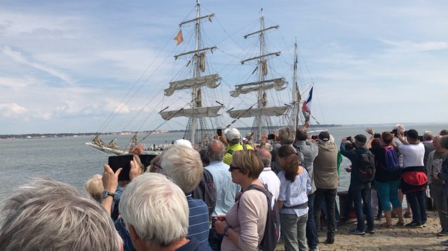 Le Belem au port de Saint-Nazaire