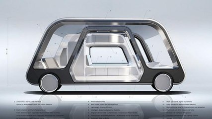 Tecnología y ciencia | Éste auto además de que se maneja solo es una suite de lujo