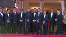 Leonardo DiCaprio, Orlando Bloom et l'équipe de And we go green en haut des marches - Cannes 2019