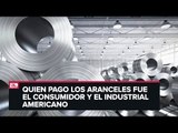 Ramón Beltrán habla sobre los aranceles al aluminio