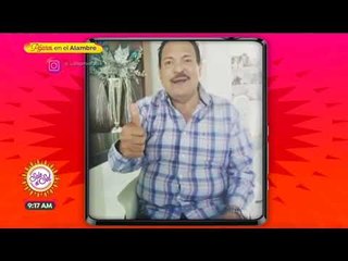 Julio Preciado reaparece después de sufrir un accidente | Sale el Sol