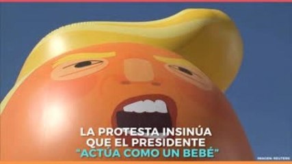 Internacional | Con un andquot;bebé Trumpandquot; recibirán en Londres al presidente de EU