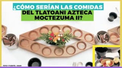 Nacional | Recrean vajilla de Moctezuma: UNAM