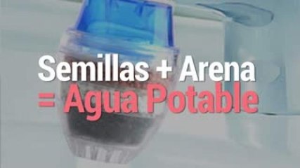 Tecnología y Ciencia | Agua potable con semillas y arena