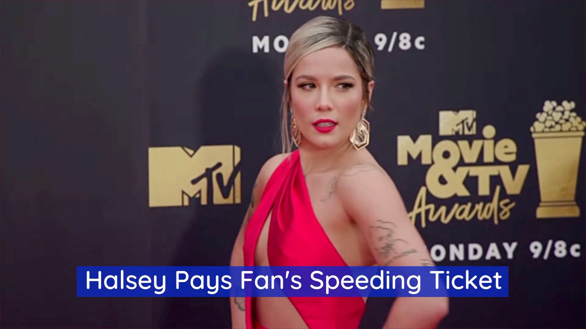 ⁣Halsey Has A Fans Speeding Ticket Covered