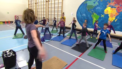 BONNE NOUVELLE CIMT | Des cours de yoga pour des élèves du primaire