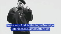 Notorious B.I.G. Is Respected In Brooklyn