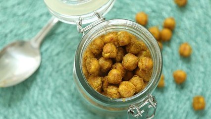 How to Make Crunchy Curried Chickpea 'Nuts'