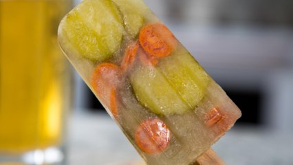 How to Make Pepperoni-Pickle Popsicles