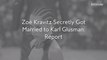 Zoë Kravitz Secretly Got Married to Karl Glusman: Report