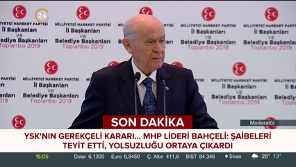 YSK'nın gerekçeli kararı