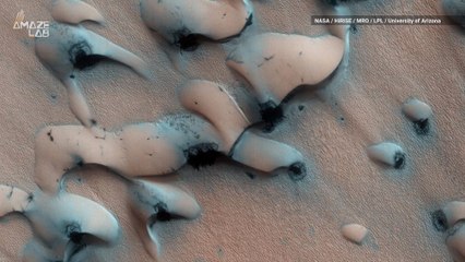 Sand on Mars Moves in Ways Not Seen on Earth