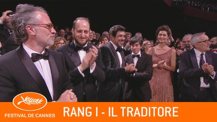 IL TRADITORE - RANG I - Cannes 2019 - EV