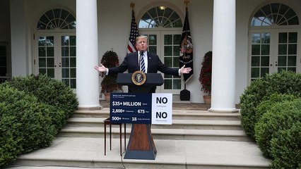 Accusé par Nancy Pelosi de "couvrir" ses fautes, Donald Trump réplique