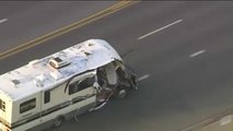 راننده خوردو سرقتی در لس آنجلس حادثه آفرید