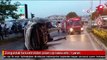 Zonguldak'ta kontrolden çıkan cip takla attı: 1 yaralı
