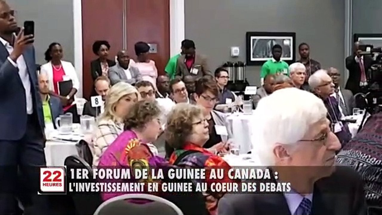 Forum Economoque Guinée-Canada, à Longueil : "La Guinée, un potentiel, y investir un atout"