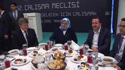 Bakan Selçuk, 12. Çalışma Meclisi katılımcılarıyla iftarda bir araya geldi - ANKARA