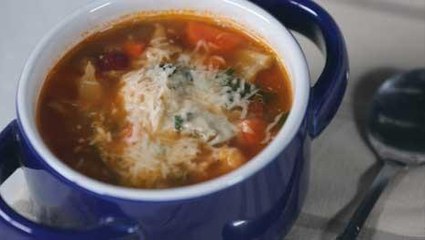 Veggie-Packed Minestrone Soup Recipe