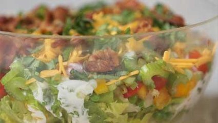 Easy, Healthy Seven-Layer Salad Recipe