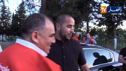 مشاركة اللاعب الدولي مجيد بوقرة في حملة أوريدو لإفطار مستعملي الطريق -العاصمة