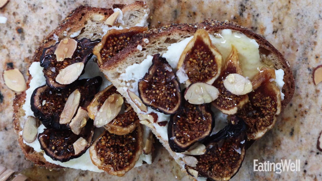 How to Make Fig & Ricotta Toast