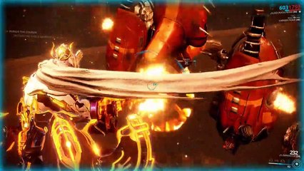 Warframe Archwing Pursuit Pandora Saturn