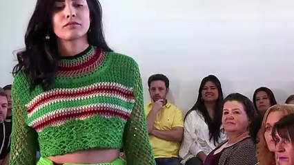 Presos de Sao Paulo presentan sus creaciones de croché