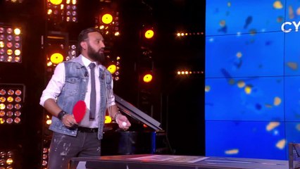 Cyril Hanouna affrontait Thomas Sotto au ping pong