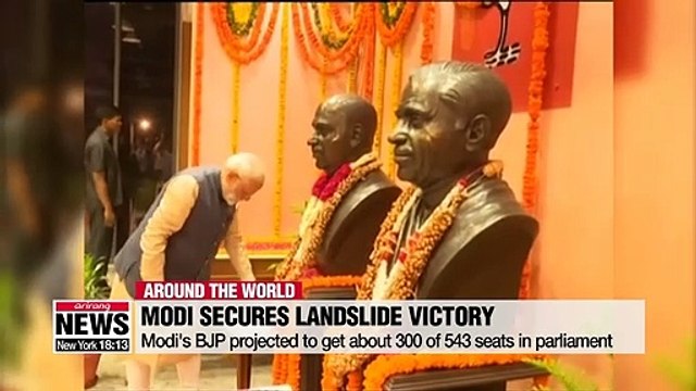 Modi declares victory in India elections as opposition Congress Party concedes