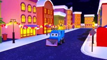 Tom the Tow truck's Paint Shop : the Snowplow is Olaf from Fozen  | CHRISTMAS SPECIAL EPISODE