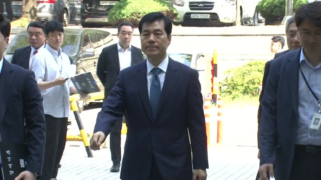 삼성바이오 김태한 대표 영장 심사 출석 / YTN