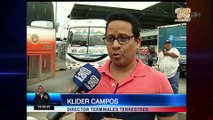 Éxodo de pasajeros por feriado