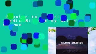 Popular to Favorit  Radio Silence by Alice Oseman