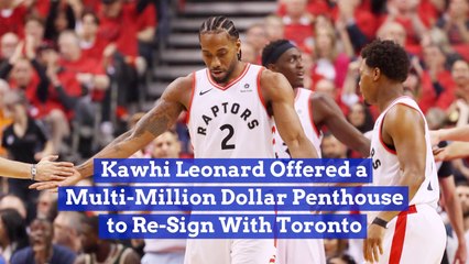 Kawhi Leonard Is Presented A Sweet NBA Deal