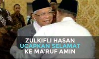 Ketua PAN Zulkifli Hasan Ucapkan Selamat kepada Ma’ruf Amin