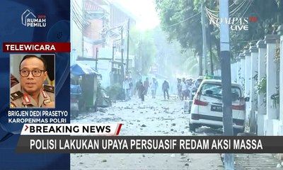 Polri dan TNI Tegaskan Tidak Gunakan Peluru Tajam untuk Bubarkan Massa