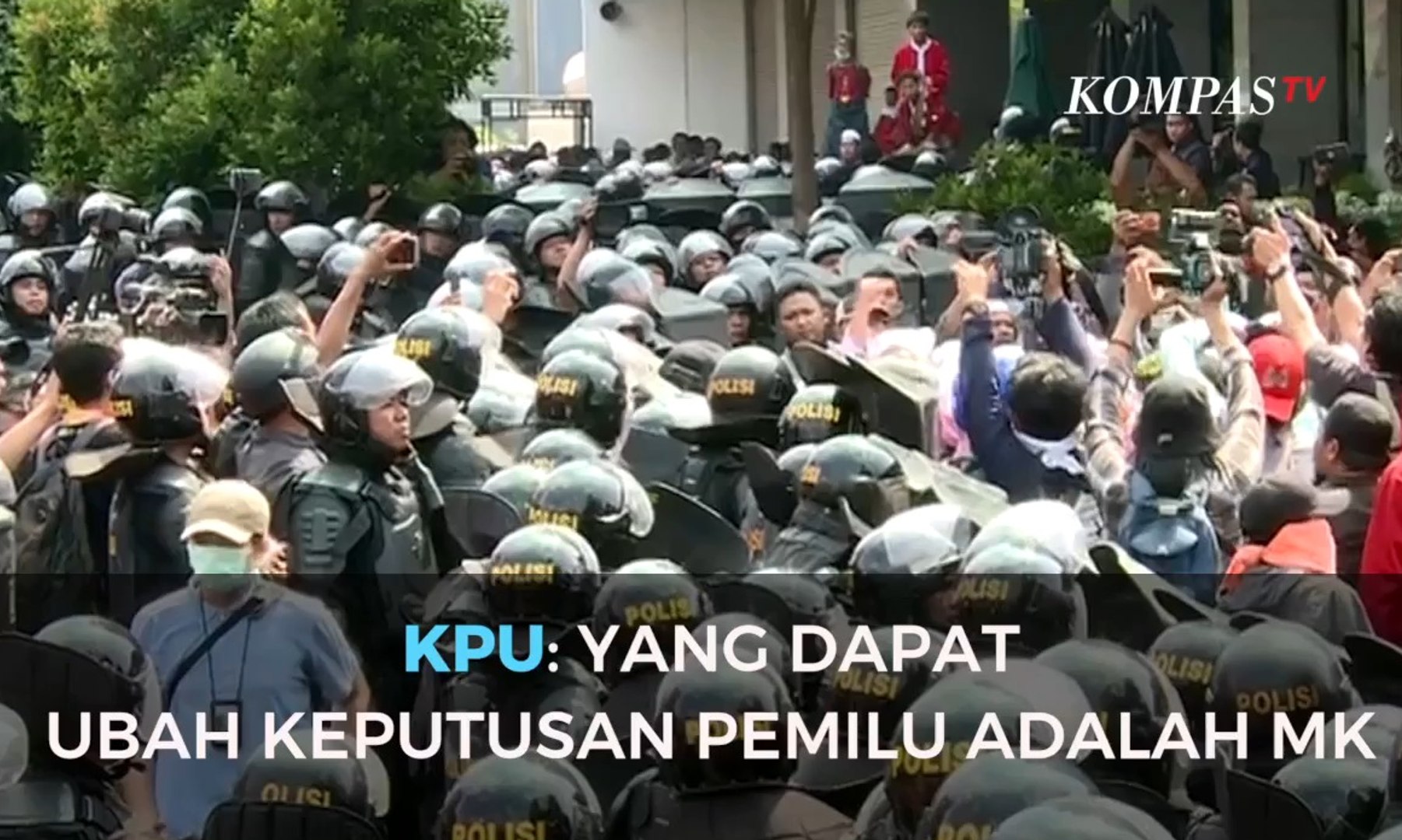 ⁣KPU: yang Dapat Ubah Keputusan Pemilu adalah MK