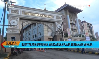 Budayakan Kerukunan, Warga Buka Puasa Bersama di Wihara