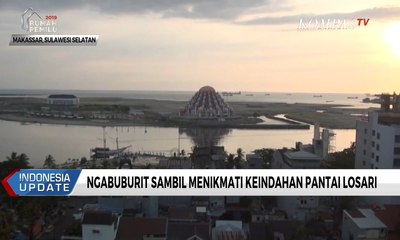 Ngabuburit Nikmati Pemandangan Matahari Terbenam