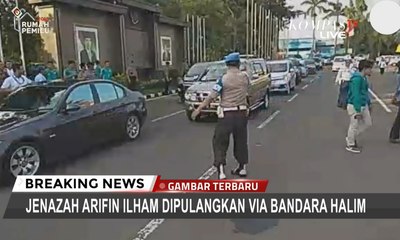 Tiba di Halim, Jenazah Ustaz Arifin Ilham Langsung Dibawa Menuju Pesantren Az-Zikra