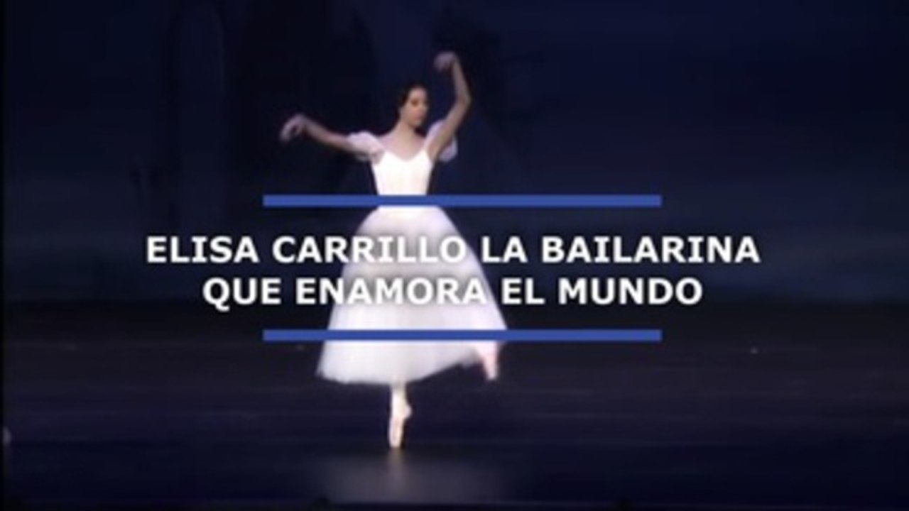 La mexicana Elisa Carrillo se eleva en el escenario mundial del ballet