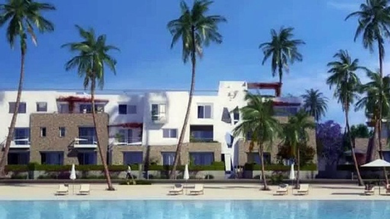 فى سوان ليك الجونة شالية 96 متر بحديقة سوبر لوكس